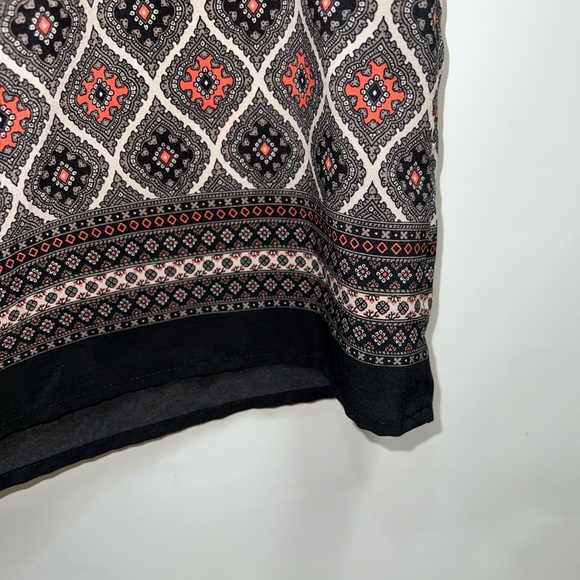 Ann Taylor Blouse Women’s Large Petite Multicolor Long Sleeve Polyester Blend - Picture 14 of 15